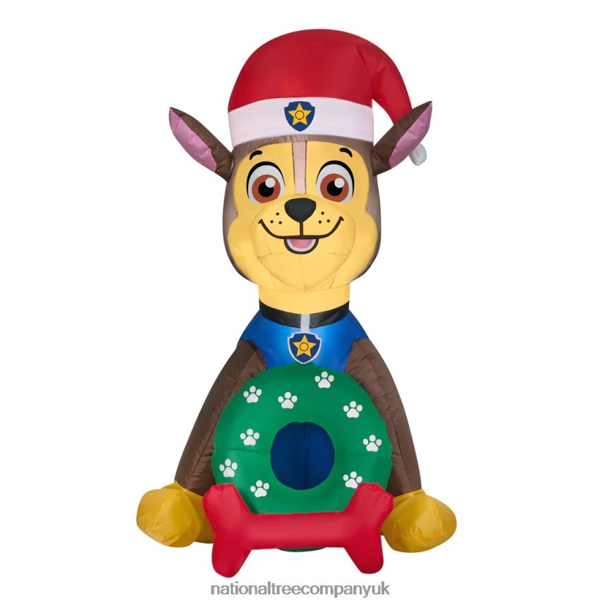 decoration | National Tree Company Inflatable Chase from Paw Patrol LED Lights Plug In Christmas Collection 3 Feet F2L4F653